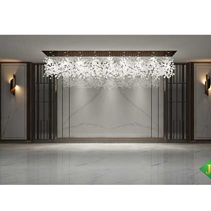 بلاط زجاجي متبلور