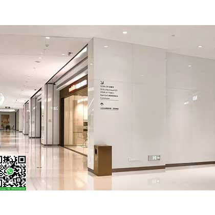 تكسية الجدران الزجاجية النانوية